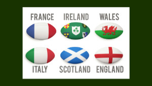 6 Nations Rugby Photograph
